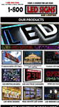 Mobile Screenshot of 1800ledsigns.com